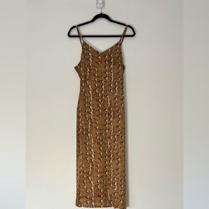 12TH TRIBE | GOLD SNAKE PRINT | SIZE SMALL